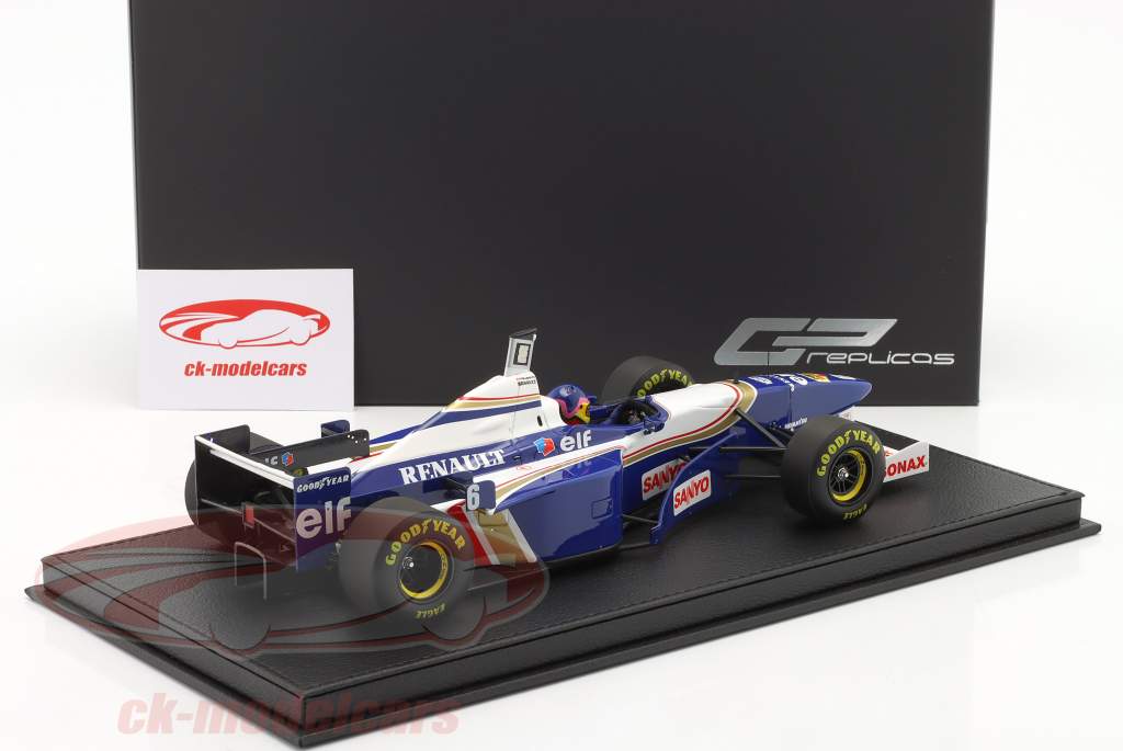 Jacques Villeneuve Williams FW18 #6 ganador Hungría GP fórmula 1 1996 1:18 GP Replicas