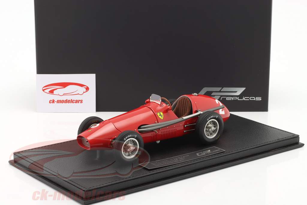 G. Farina Ferrari 500F2 #2 ganador Alemán GP fórmula 1 1953 1:18 GP Replicas