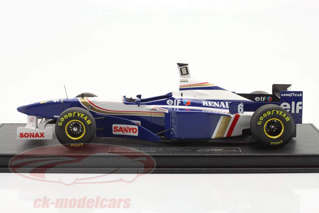Jacques Villeneuve Williams FW18 #6 2do Canadá GP fórmula 1 1996 1:18 GP Replicas