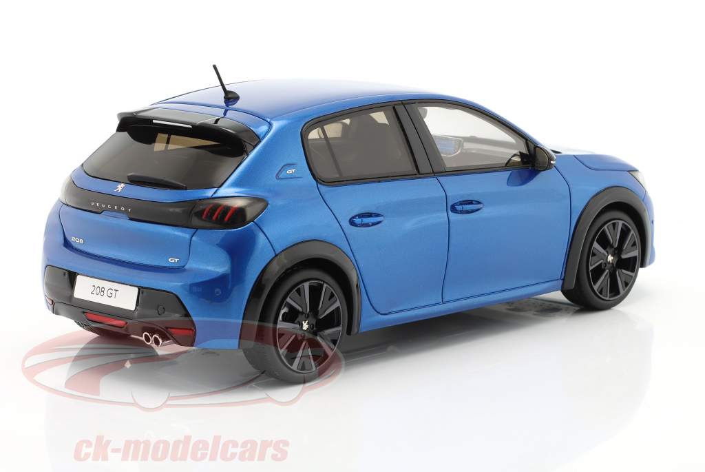 Peugeot 208 GT Año de construcción 2020 vertigo azul 1:18 OttOmobile