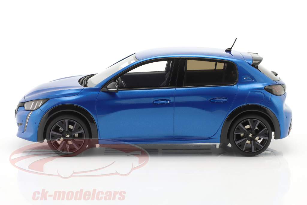 Peugeot 208 GT Byggeår 2020 vertigo blå 1:18 OttOmobile