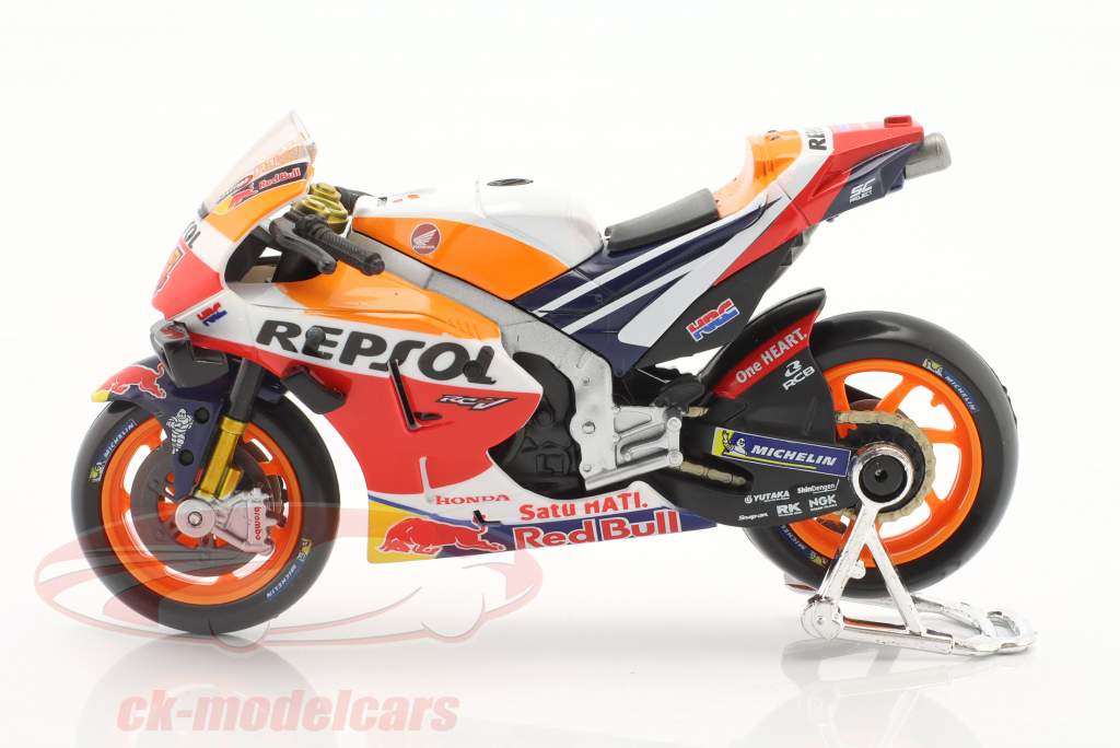 Bburago 1/18 Échelle 36372 - Repsol Honda Team Rc213V Moto Motogp 93 Marc Marquez~p121288944