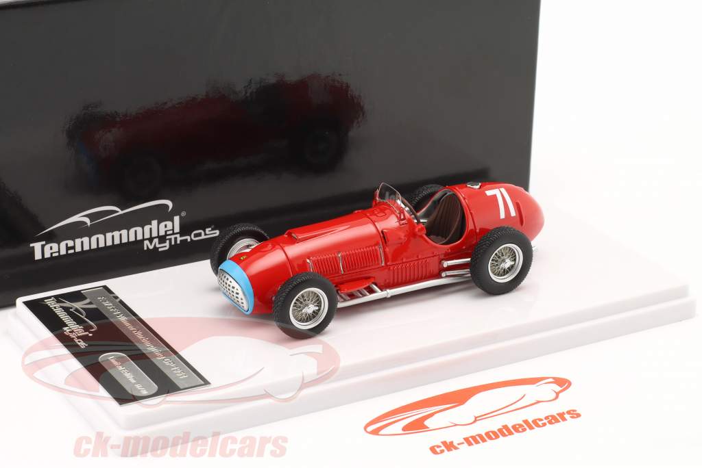 Alberto Ascari Ferrari 375 #71 winner Germany GP formula 1 1951 1:43 Tecnomodel