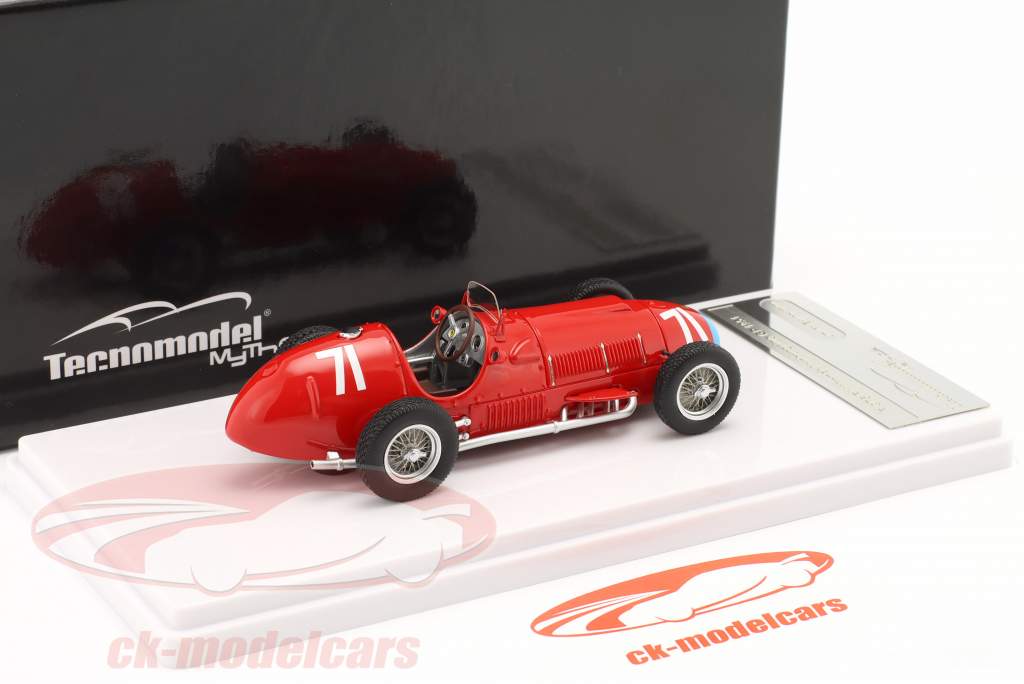 Alberto Ascari Ferrari 375 #71 vinder Tyskland GP formel 1 1951 1:43 Tecnomodel