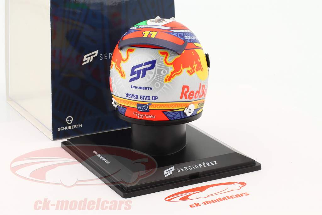 Sergio Perez Red Bull Racing #11 Formel 1 2022 Helm 1:4 Schuberth