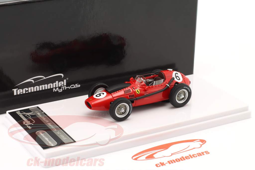 M. Hawthorn Ferrari 246 #6 2nd Morocco GP formula 1 World Champion 1958 1:43 Tecnomodel