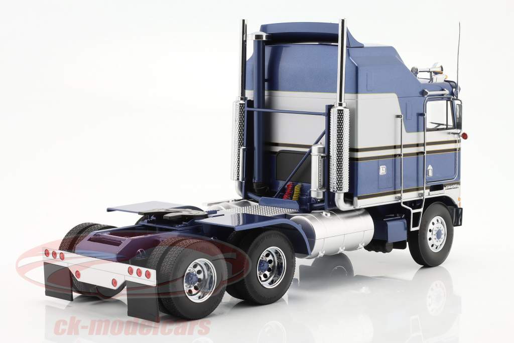 Road Kings 1:18 Kenworth K100 Aerodyne SZM 1976 Verde Escuro Metálico RK180143 Modelo Carro