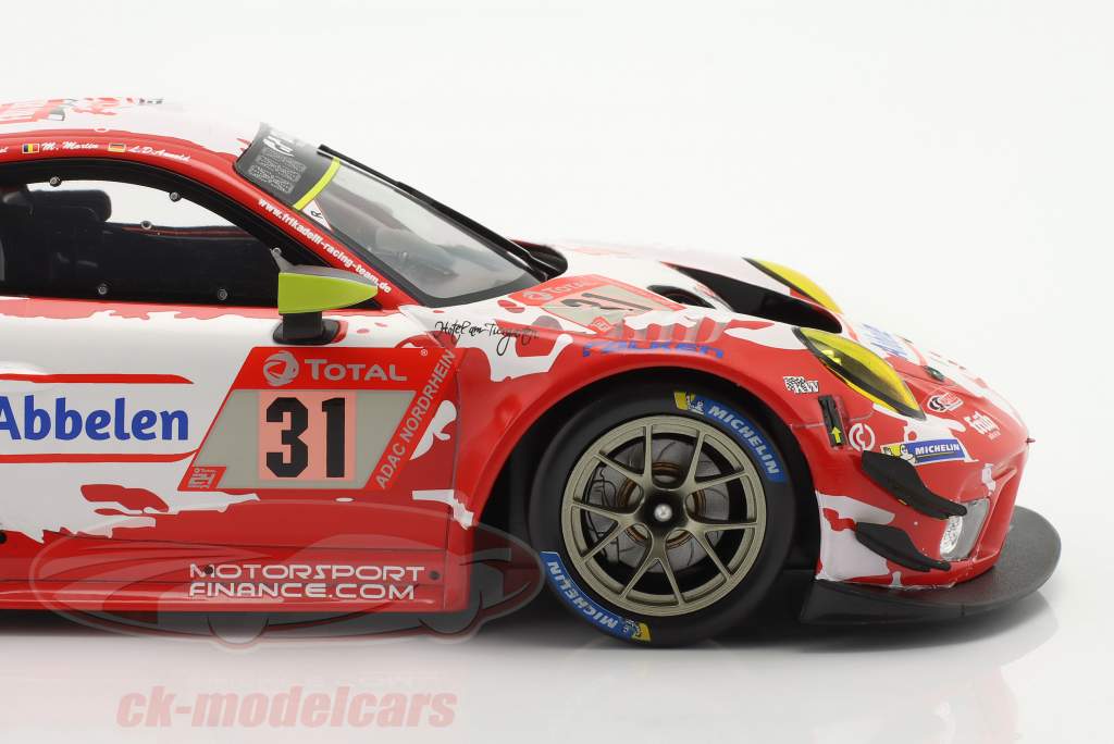 Porsche 911 GT3 R #31 24h Nürburgring 2020 Frikadelli Racing Team 1:18 Ixo