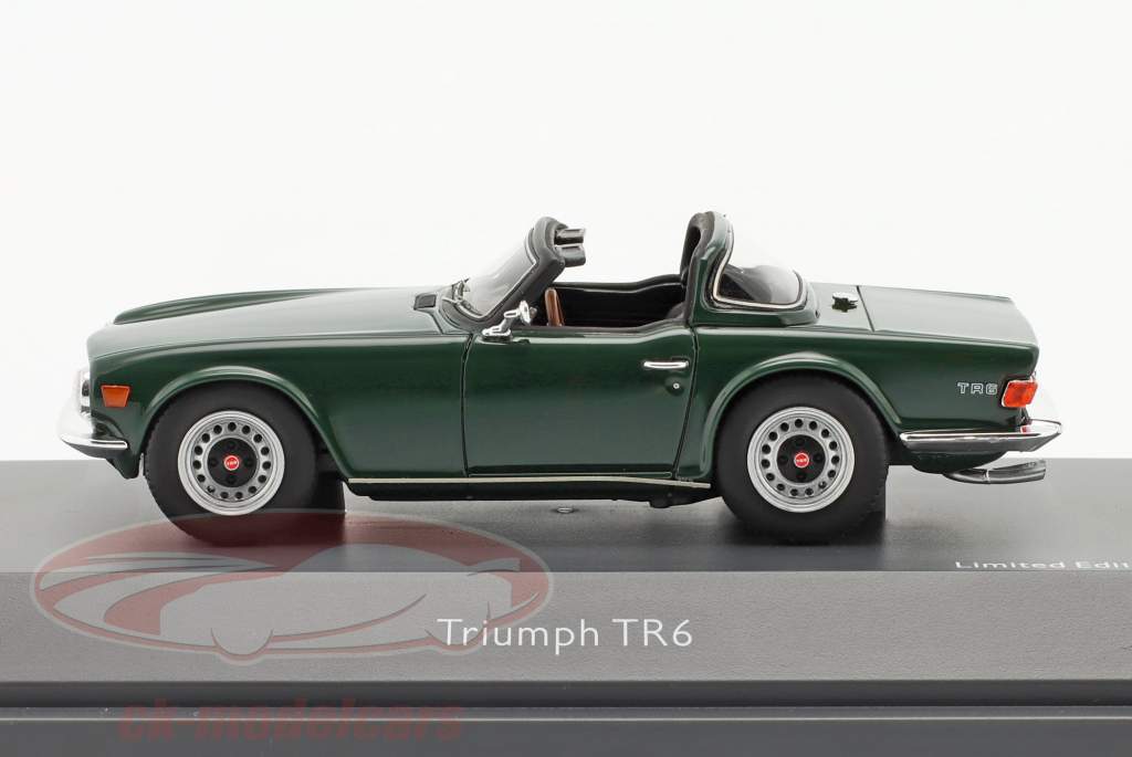 Triumph TR6 Roadster Año de construcción 1968-1976 british racing verde 1:43 Schuco