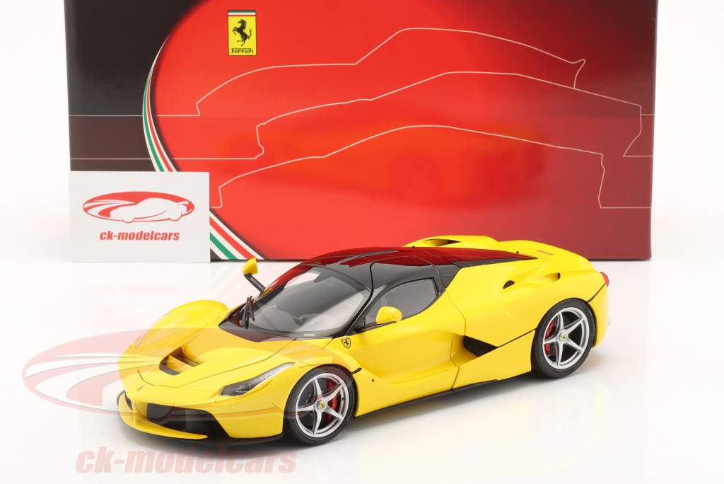 Ferrari LaFerrari Año de construcción 2013-2018 amarillo 1:18 BBR