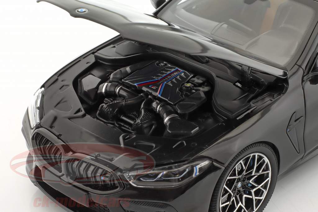 BMW 8 Series M8 Coupe (F92) year 2020 black metallic 1:18 Minichamps
