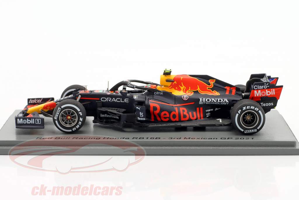 Sergio Perez Red Bull RB16B #11 3° messicano GP formula 1 2021 1:43 Spark