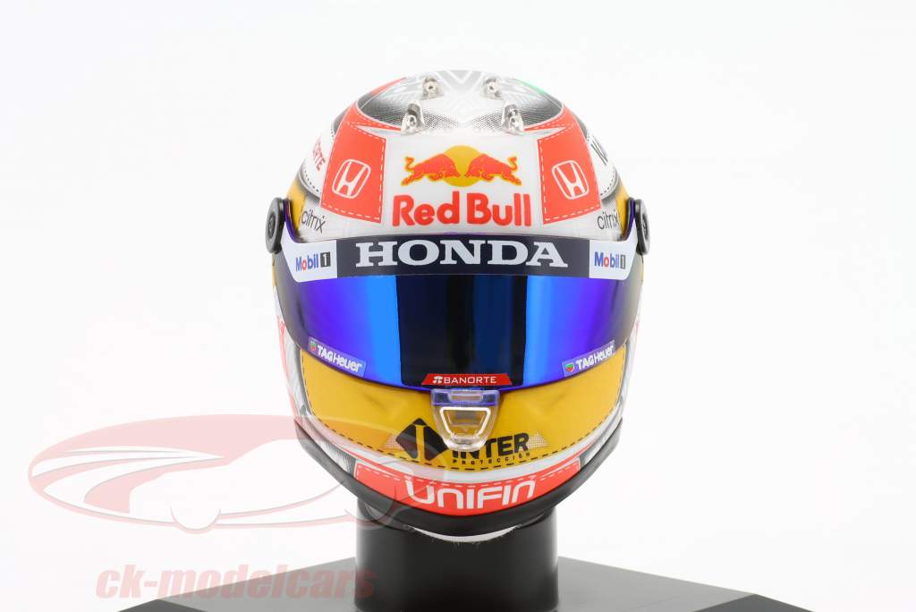 Sergio Perez #11 6º Áustria GP Fórmula 1 2021 capacete 1:4 Schuberth