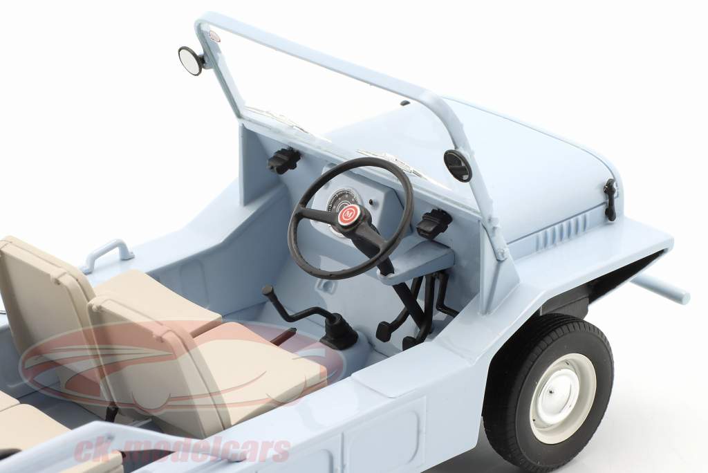 Mini Moke RHD Anno di costruzione 1965 Azzurro 1:18 Cult Scale