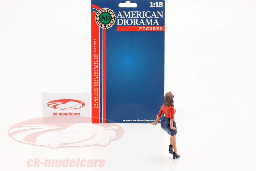 Pin Up Girl Betsy 形 1:18 American Diorama