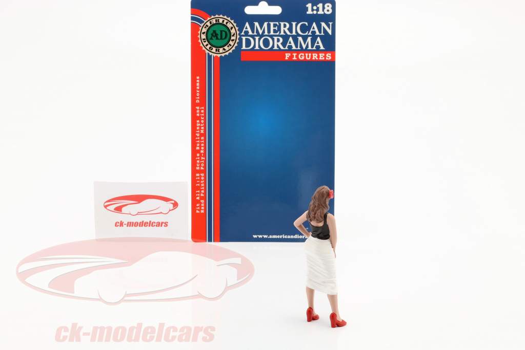 Pin Up Girl Suzy 数字 1:18 American Diorama