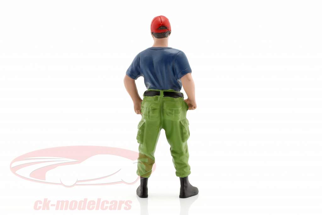 Firefighters Off Duty figur 1:18 American Diorama