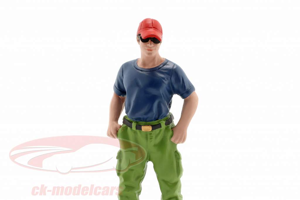 Firefighters Off Duty chiffre 1:18 American Diorama