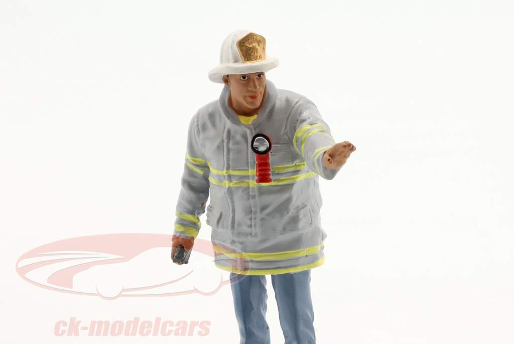 Firefighters Fire Captain фигура 1:18 American Diorama