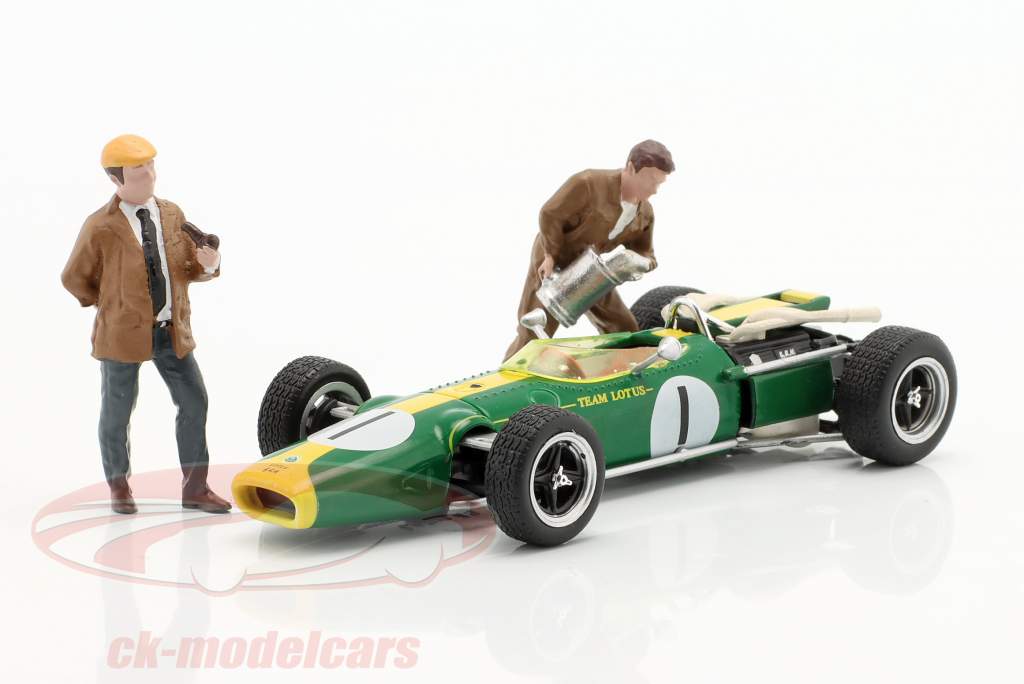 Race Day personagens Set #4 1:43 American Diorama