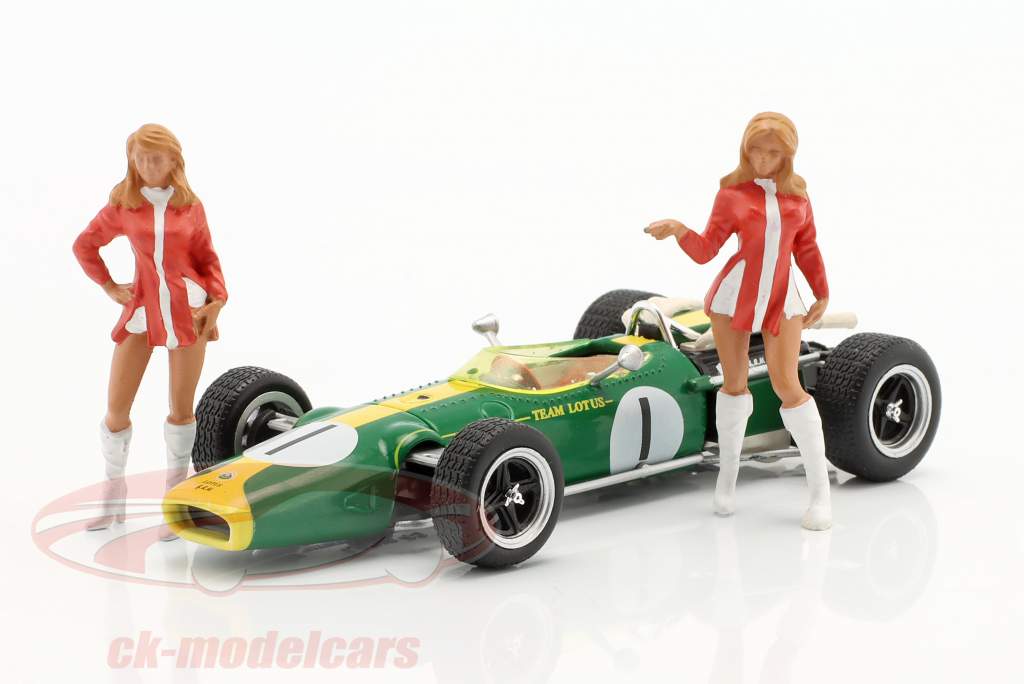 Race Day characters Set #6 1:43 American Diorama