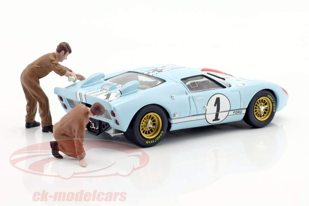 Race Day personagens Set #5 1:43 American Diorama