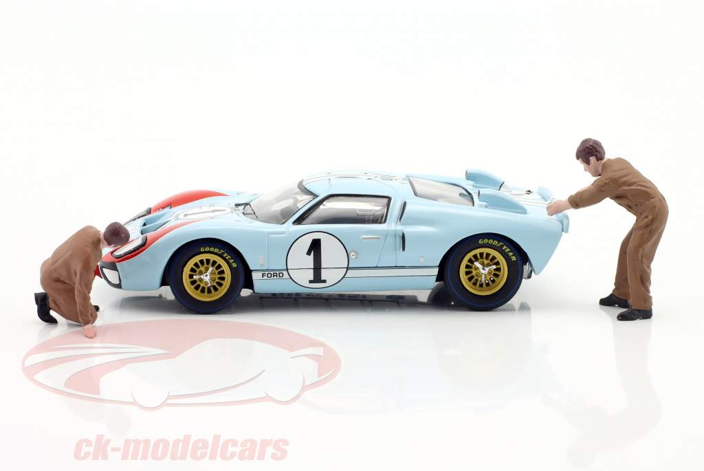 Race Day characters Set #5 1:43 American Diorama