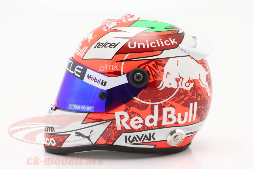 Sergio Perez Red Bull Racing #11 Austria GP formula 1 2022 Helm 1:2 Schuberth
