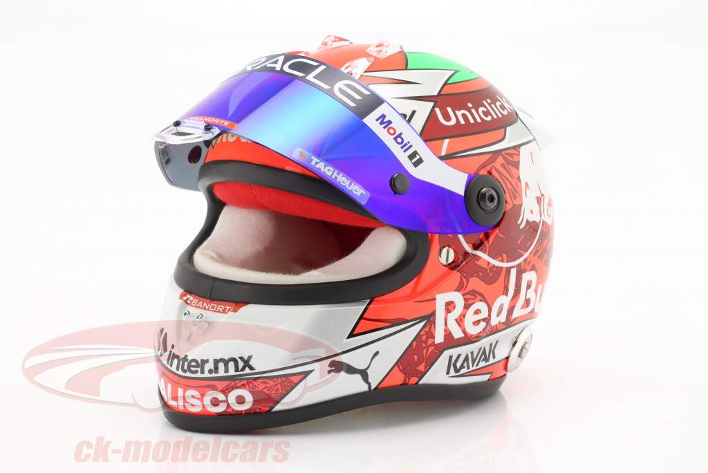 Sergio Perez Red Bull Racing #11 Österreich GP Formel 1 2022 Helm 1:2 Schuberth