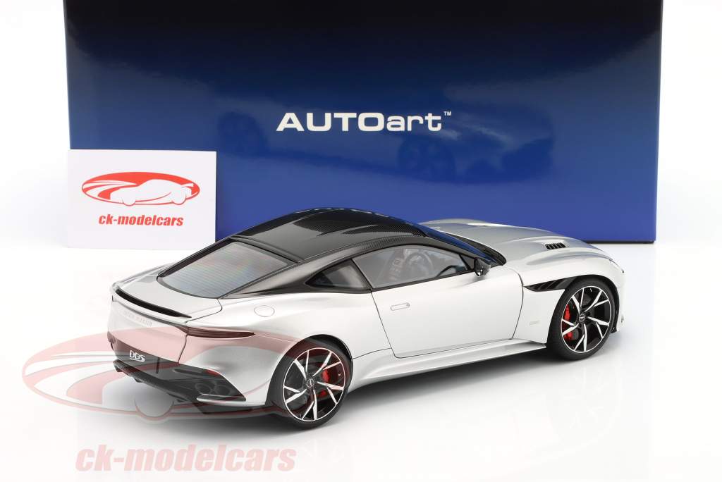 Aston Martin Superleggera Anno di costruzione 2019 d&#39;argento 1:18 AUTOart