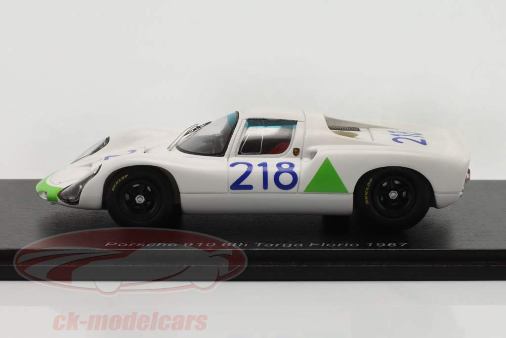Porsche 910 #218 6to Targa Florio 1967 Siffert, Herrmann 1:43 Spark