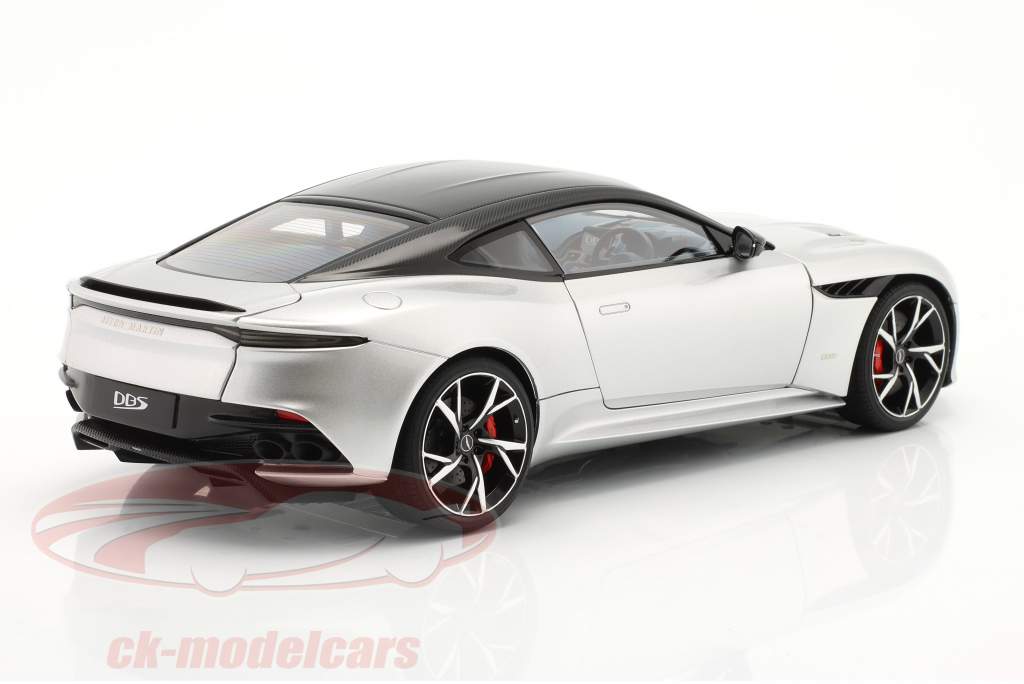 Aston Martin Superleggera Année de construction 2019 argent 1:18 AUTOart