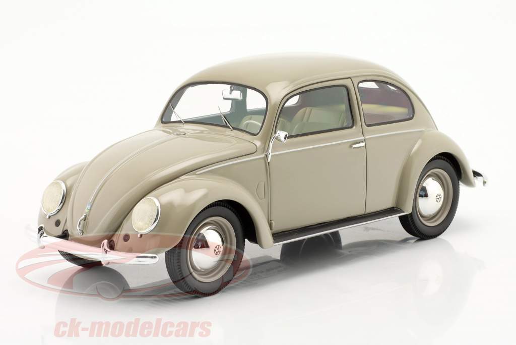 Volkswagen VW pretzel beetle year 1952 beige 1:18 Schuco