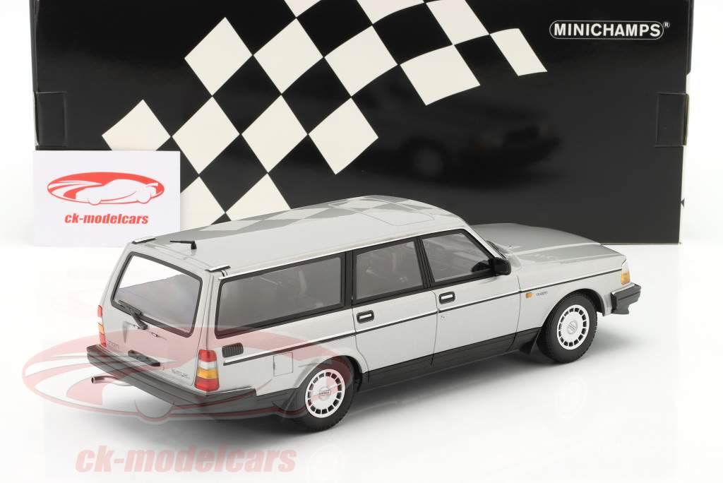 Minichamps 1:18 Volvo 240 GL Break Kombi 建設年 1986 銀 155171416 