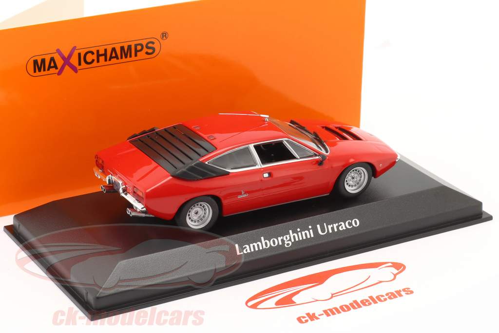 Lamborghini Urraco Baujahr 1974 rot metallic 1:43 Minichamps