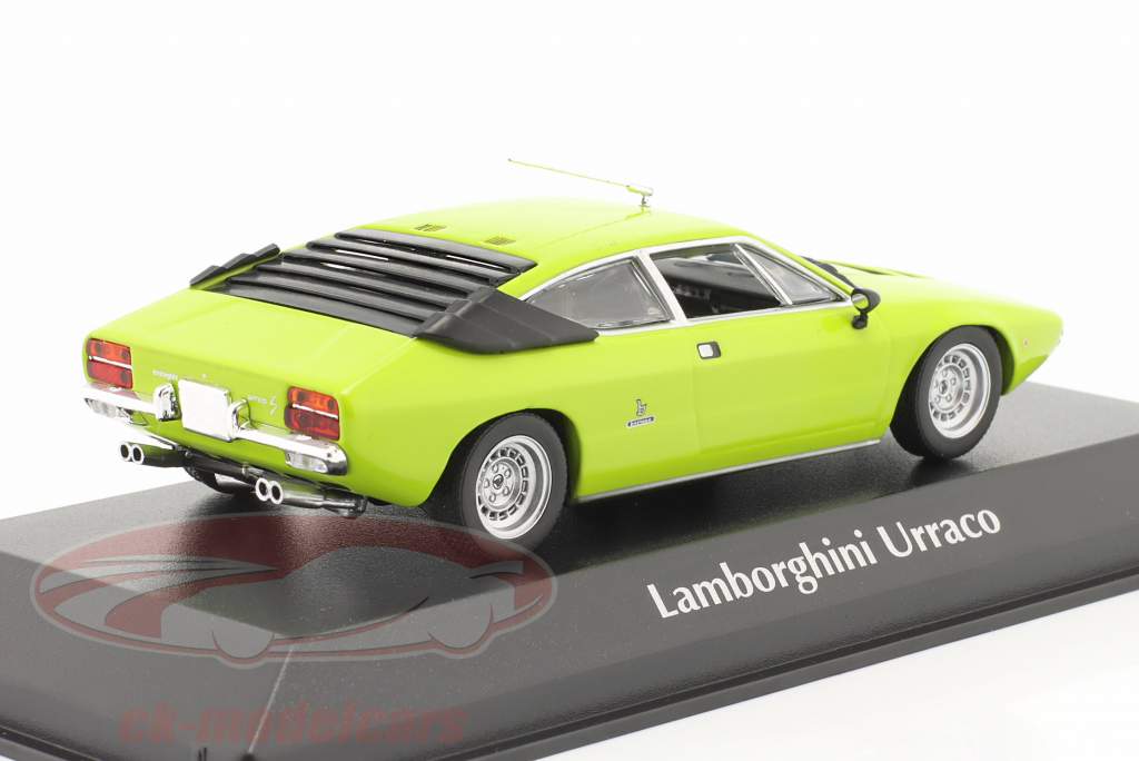 Lamborghini Urraco Baujahr 1974 grün 1:43 Minichamps