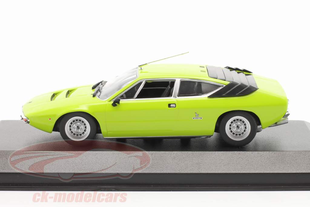 Lamborghini Urraco Byggeår 1974 grøn 1:43 Minichamps