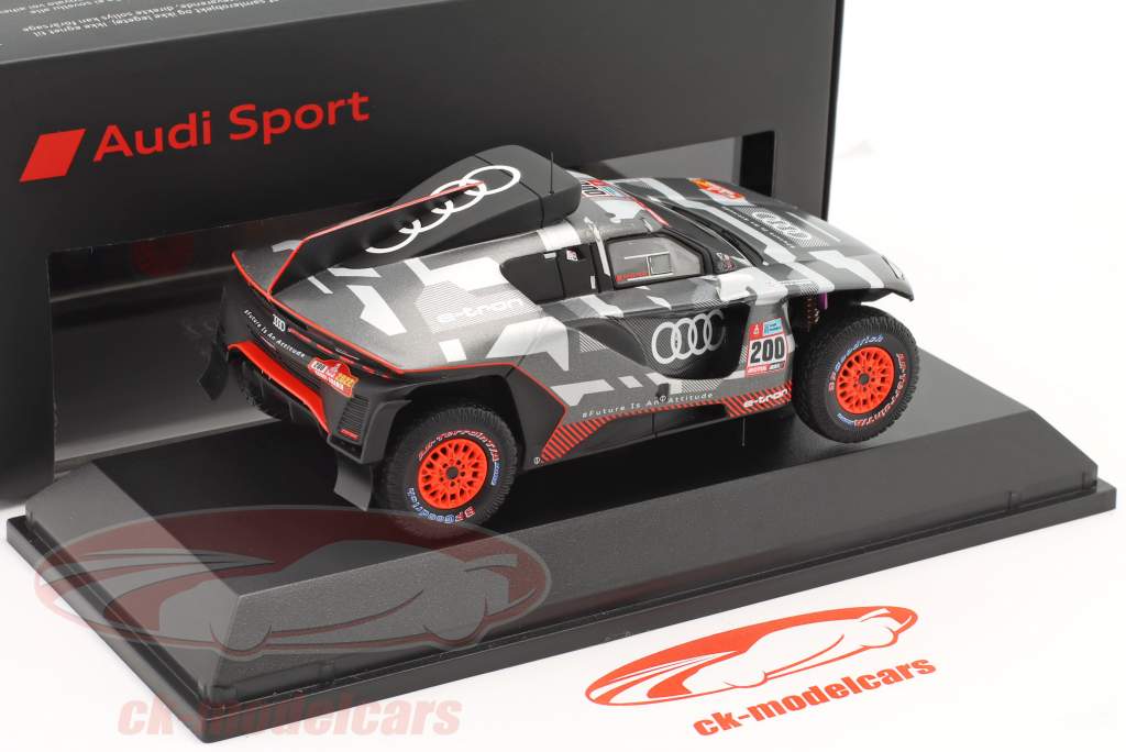 Audi RS Q e-tron #200 samle dakar 2022 Peterhansel, Boulanger 1:43 Spark
