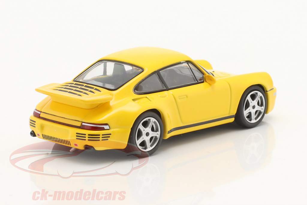 Porsche RUF CTR Anniversary blossom yellow 1:64 TrueScale