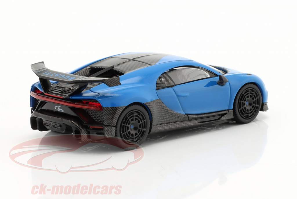Bugatti Chiron Pur Sport azul 1:64 TrueScale