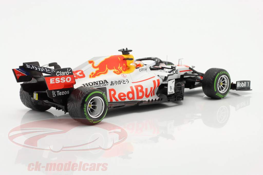M. Verstappen Red Bull Racing RB16B #33 Türkei GP Formel 1 Weltmeister 2021 1:18 Minichamps