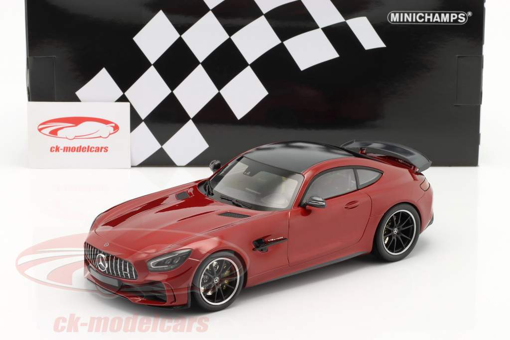 Mercedes-Benz AMG GT-R 建设年份 2021 红色的 金属的 1:18 Minichamps