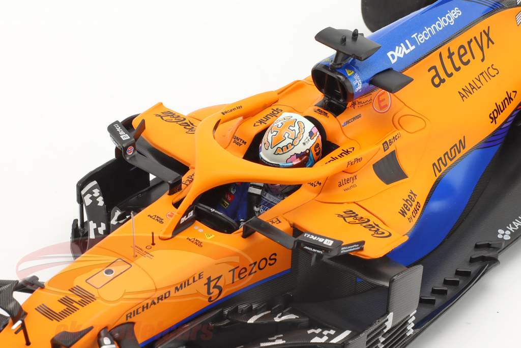 D. Ricciardo McLaren MCL35M #3 Winner Italian GP formula 1 2021 1:18 Minichamps