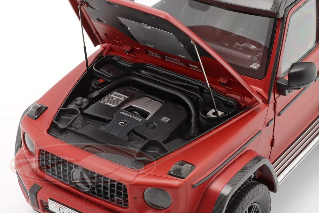 Mercedes-Benz G63 (W463) 4x4 AMG Año de construcción 2022 rojo jacinto 1:12 NZG