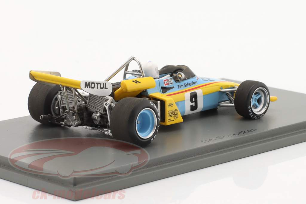 Tim Schenken Brabham BT38 #9 勝者 Hockenheim 方式 2 1972 1:43 Spark