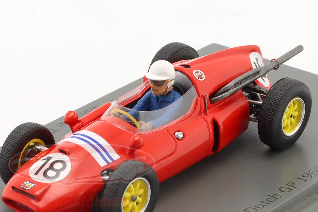 Maurice Trintignant Cooper T51 #18 Holland GP formel 1 1960 1:43 Spark