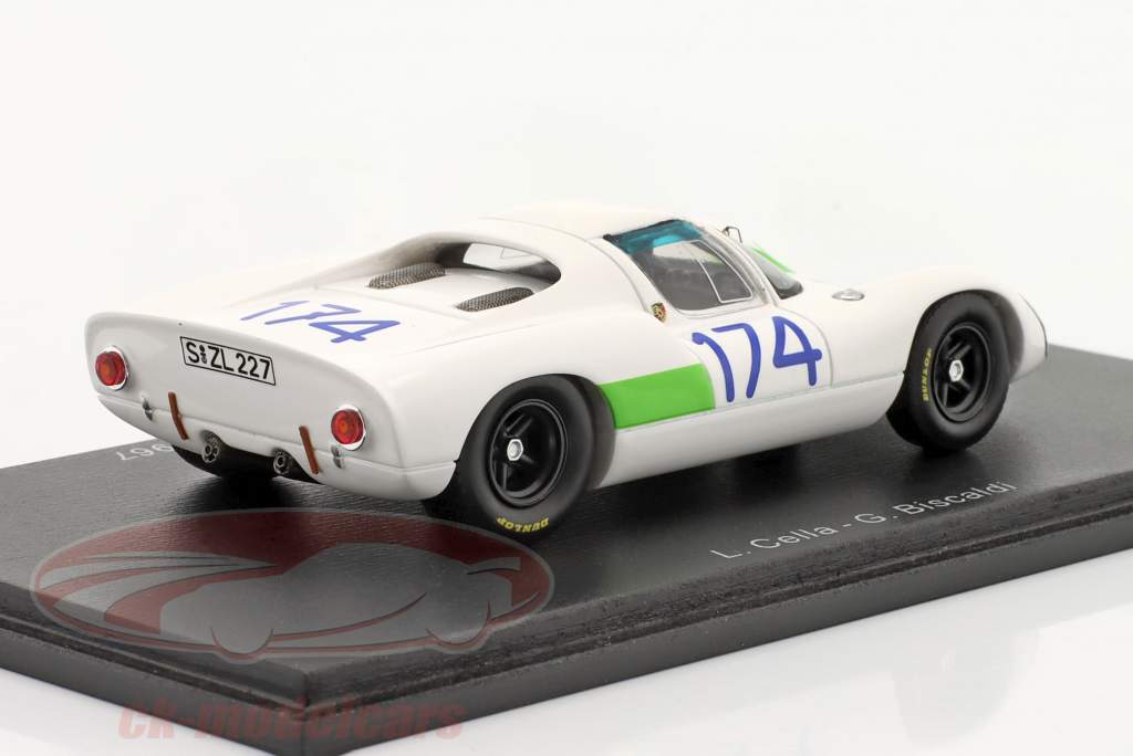 Porsche 910 #174 2nd Targa Florio 1967 Cella, Biscaldi 1:43 Spark