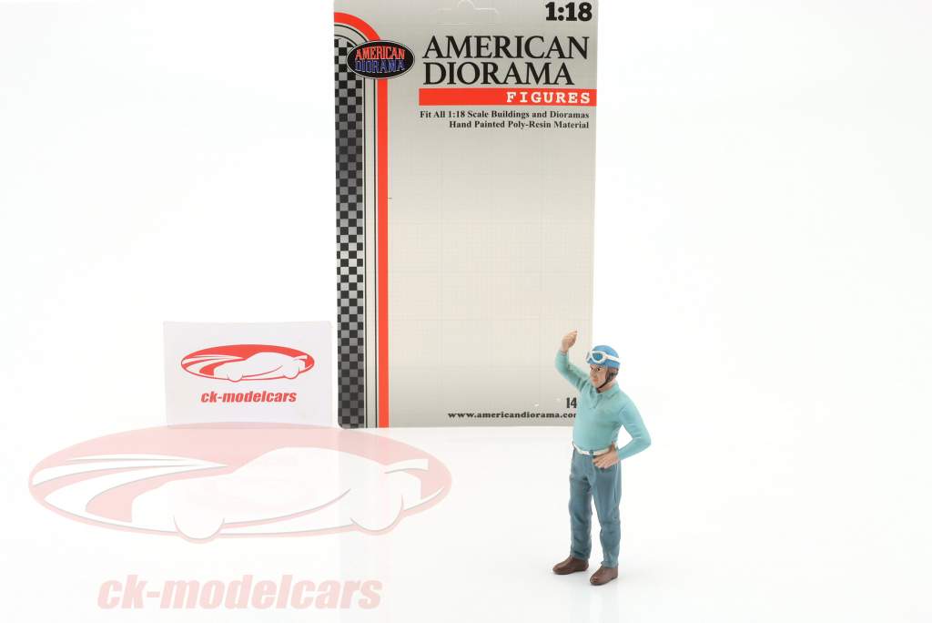 Racing Legends années 50 chiffre B 1:18 American Diorama