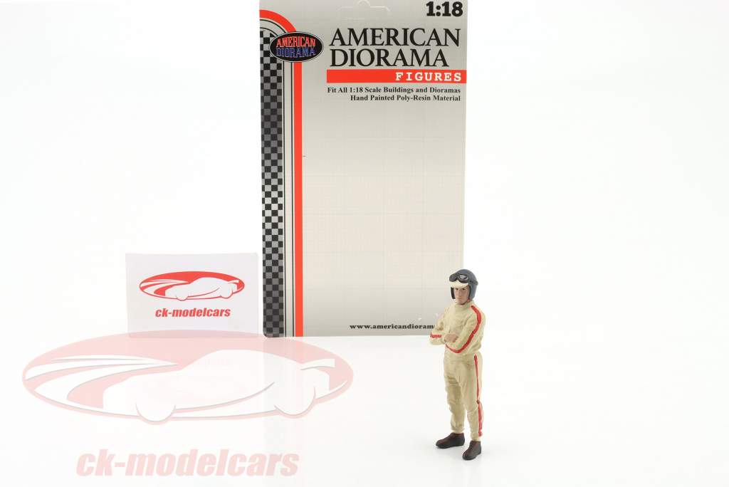 Racing Legends années 60 chiffre A 1:18 American Diorama
