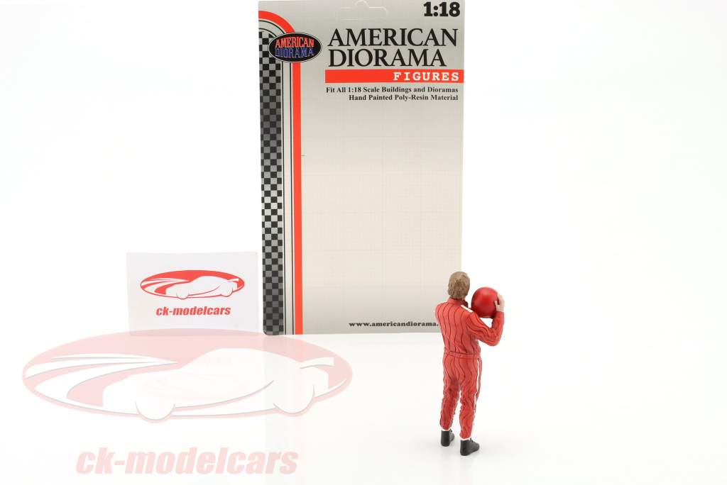 Racing Legends années 70 chiffre B 1:18 American Diorama
